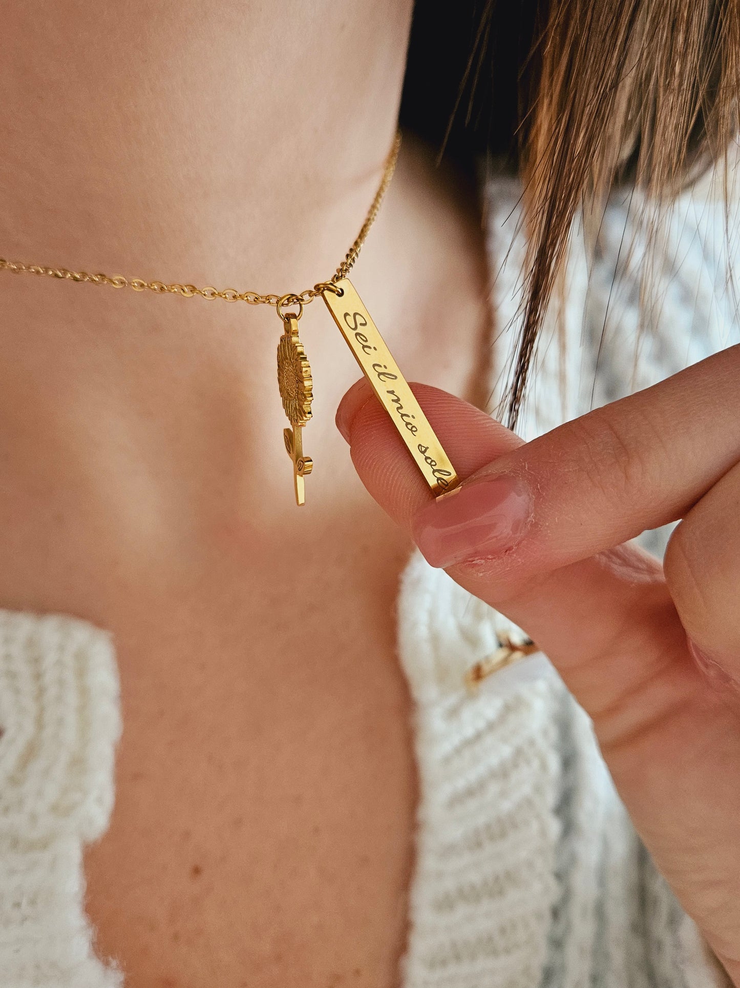 Collana Girasole