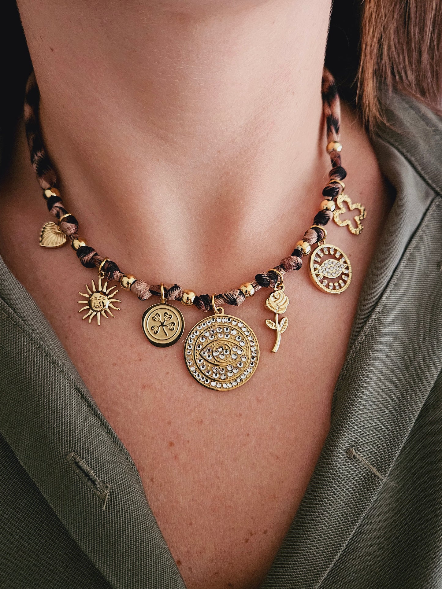 Collana Cordino Animalier