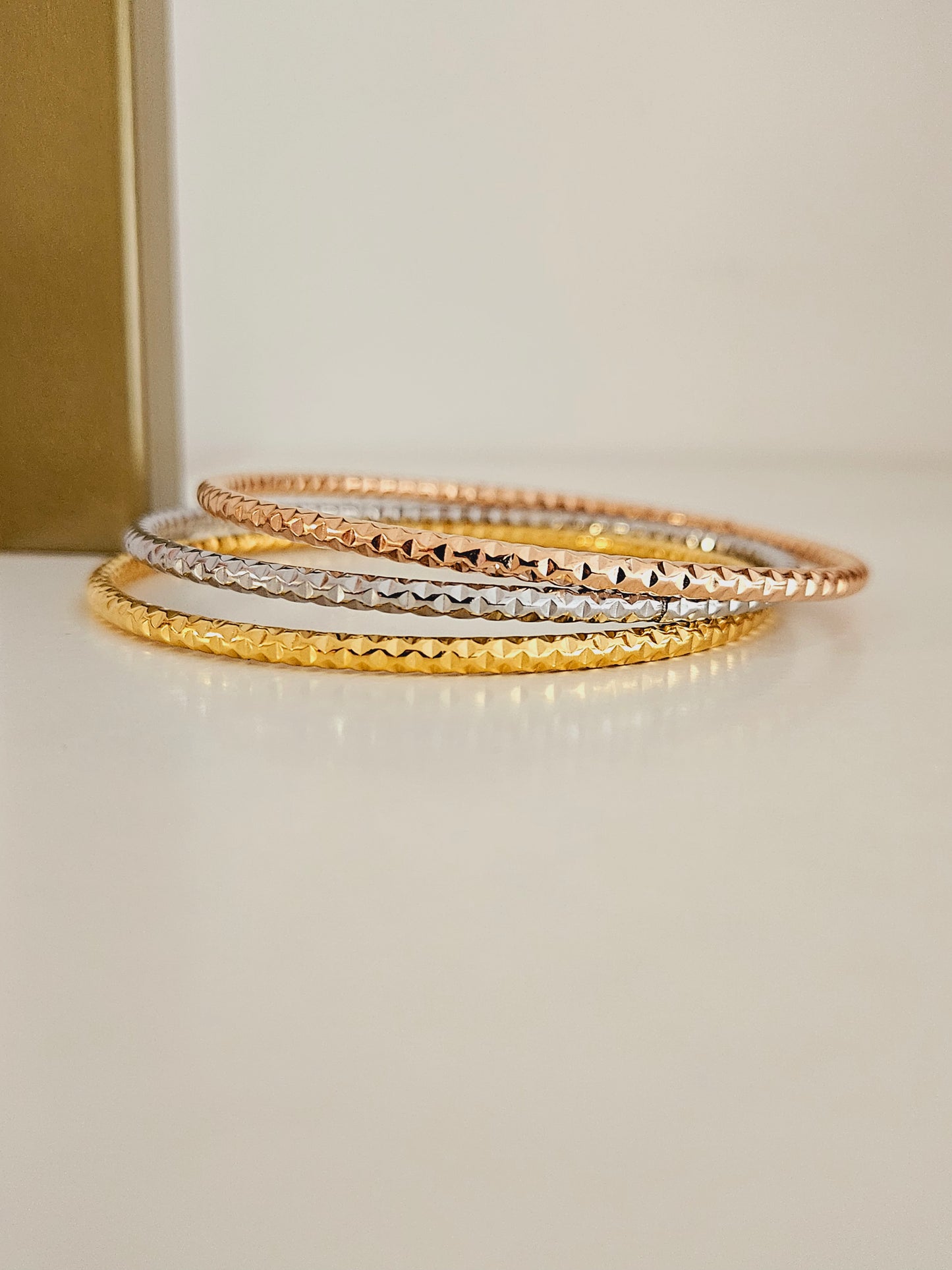 Bracciali Tre ori rigidi