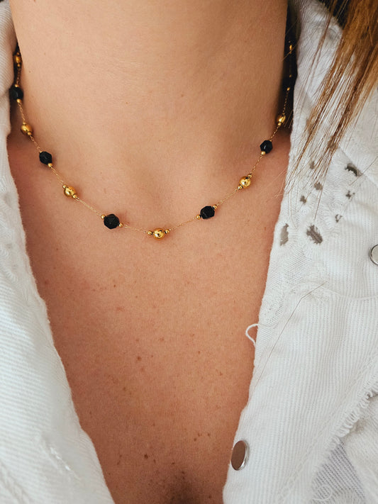 Collana Sfere Crystal