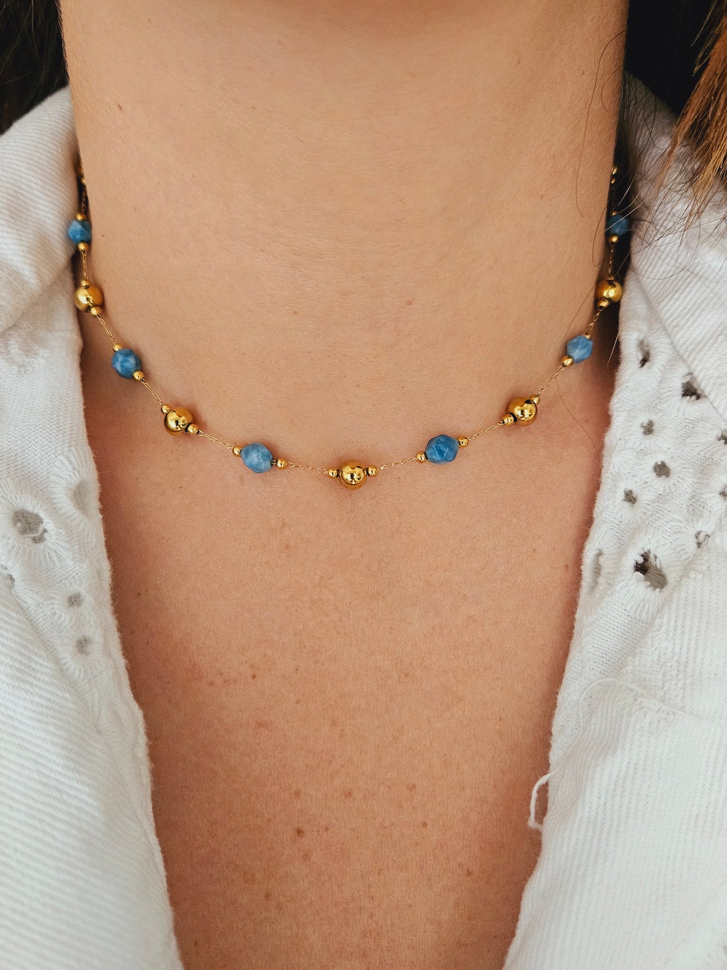Collana Sfere Crystal