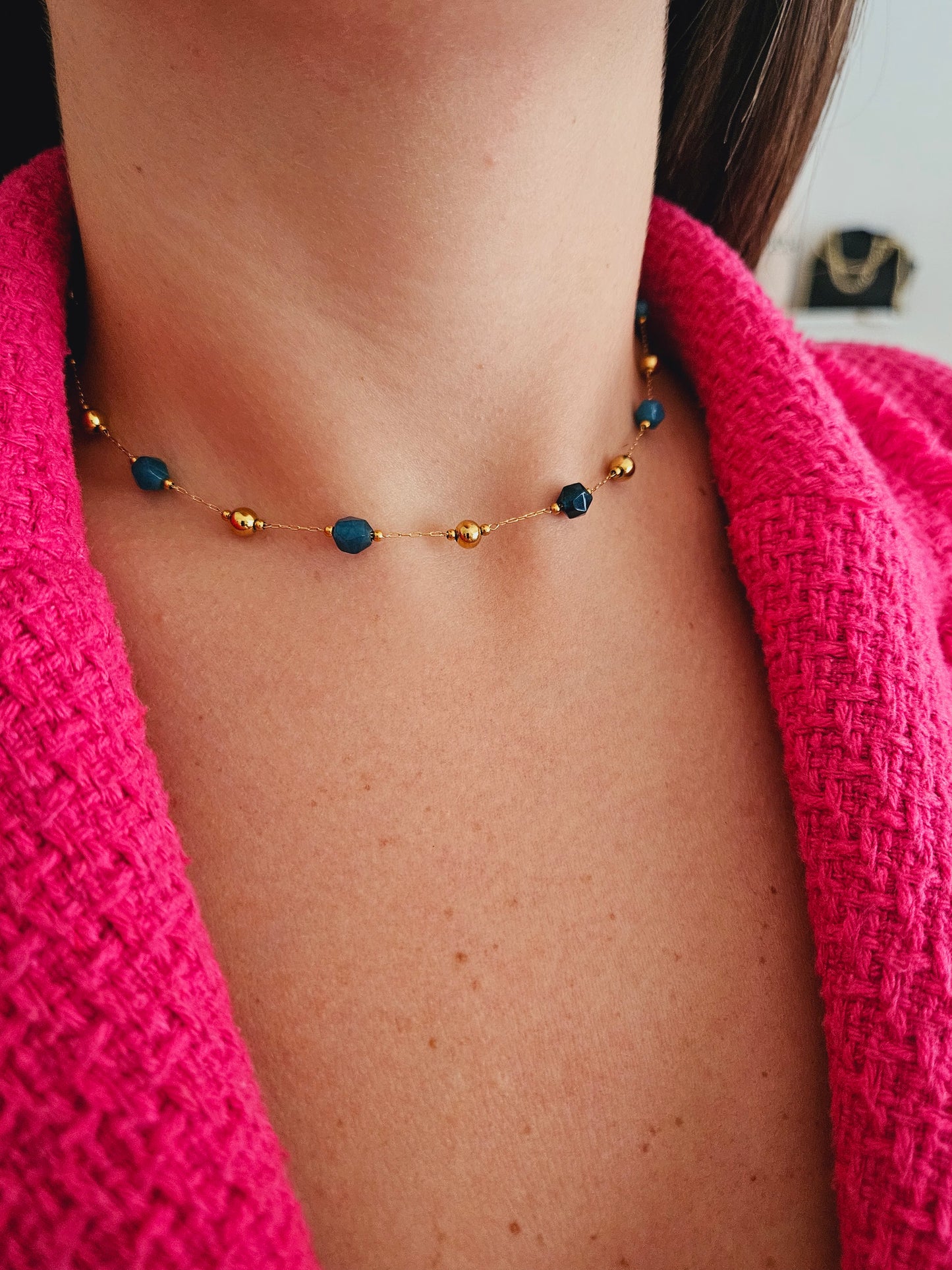 Collana Sfere Crystal