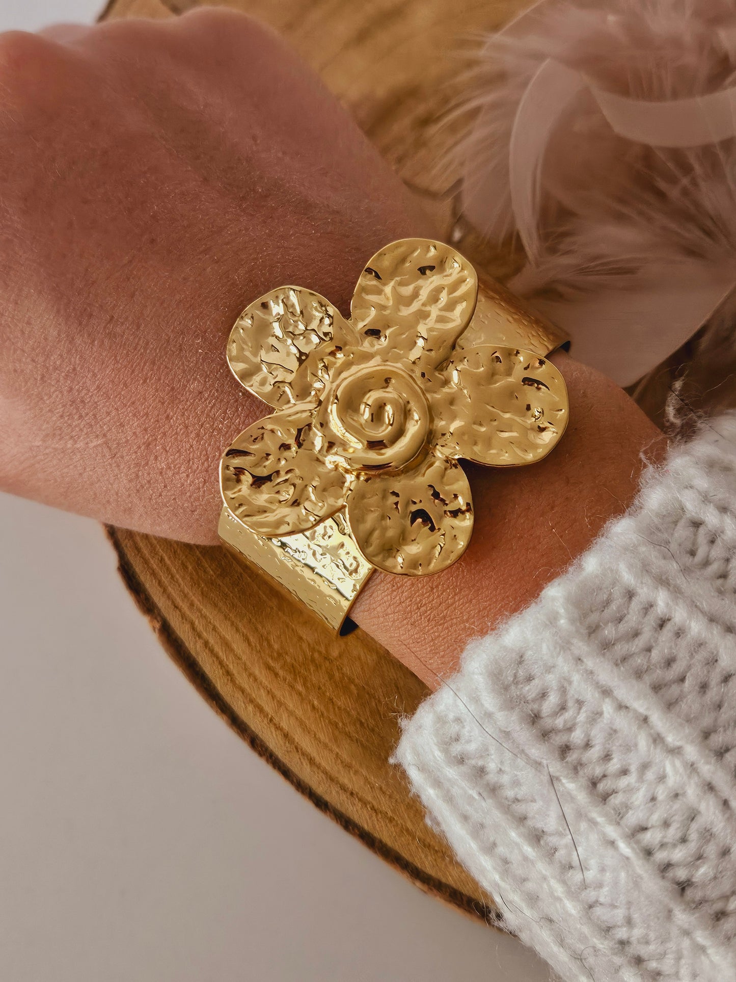 Bracciale Fiore Martellato